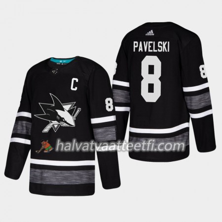 Miesten NHL San Jose Sharks Pelipaita Joe Pavelski 8 2019 All-Star Adidas Musta Authentic Miesten NHL San Jose Sharks Pelipaita Joe Pavelski 8 2019 All-Star Adidas Musta Authentic